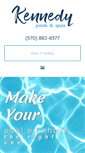 Mobile Screenshot of kennedypoolsandspas.com
